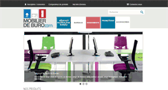 Desktop Screenshot of mobilierdeburo.com